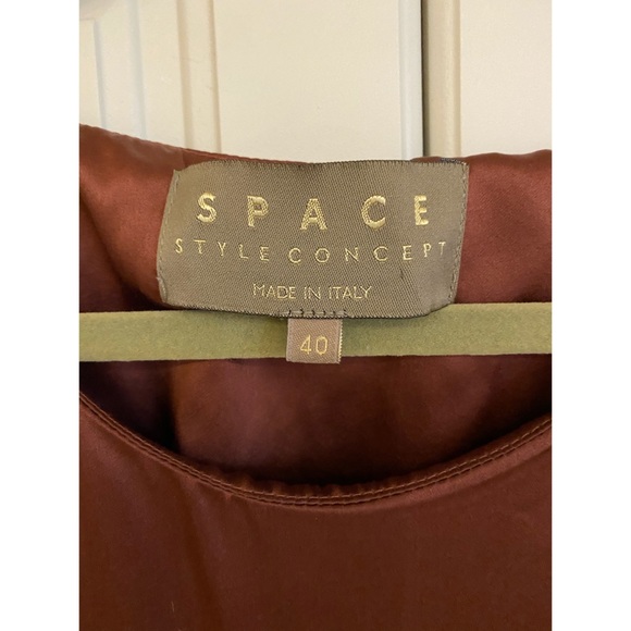 SPACE Silk dress - Picture 8 of 10